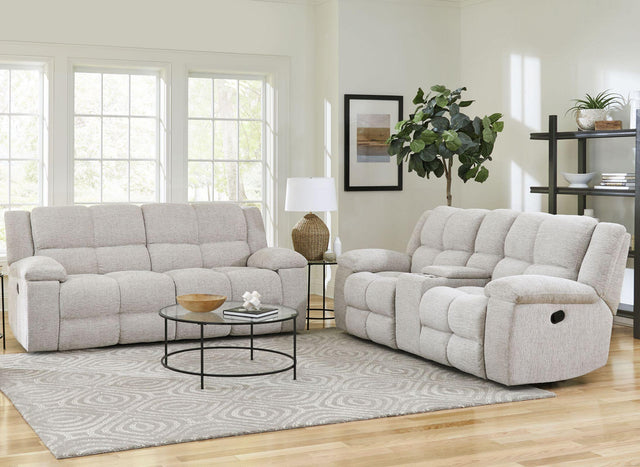 Parker House Buster - Manual Reclining Sofa And Loveseat - Opal Taupe