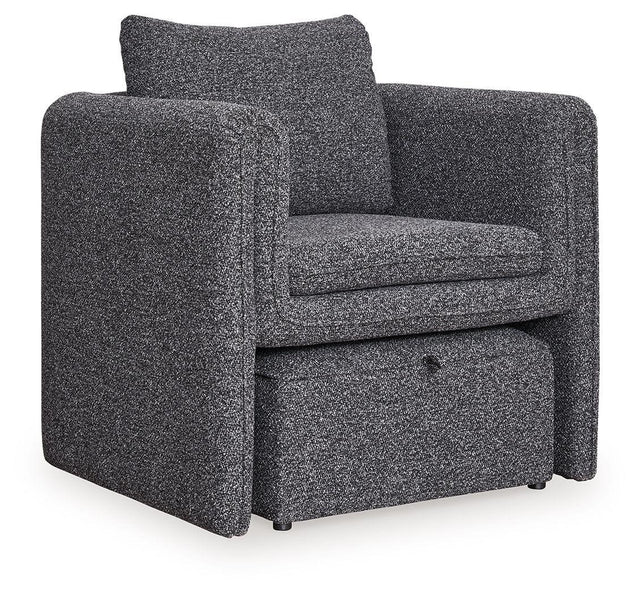Ashley Vreni Accent Chair - Charcoal/Black