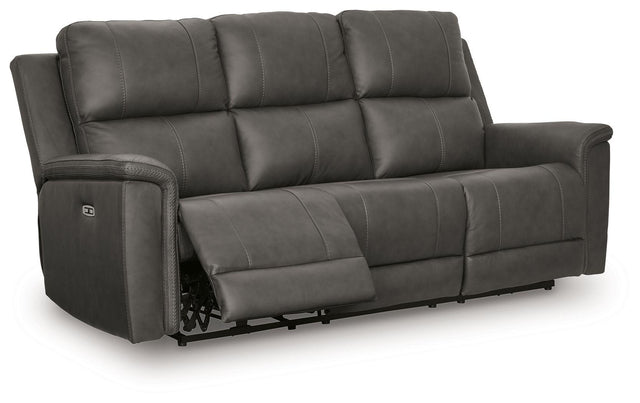 Ashley Bleckley PWR REC Sofa with ADJ Headrest - Anchor