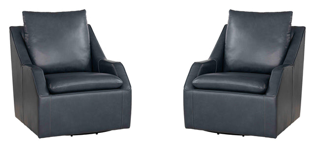 Parker House Asher - Swivel Accent Chair (Set of 2) - Steamboat Marine