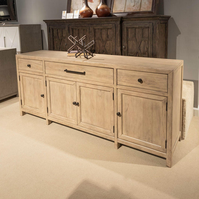 Liberty Furniture Proximity Place - 82" TV Console - Barley Buff