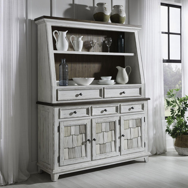 Liberty Furniture River Place - Server & Hutch - White