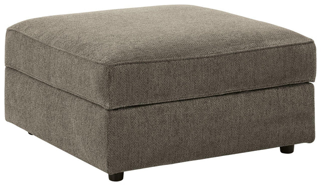 Ashley O'Phannon Ottoman With Storage - Putty