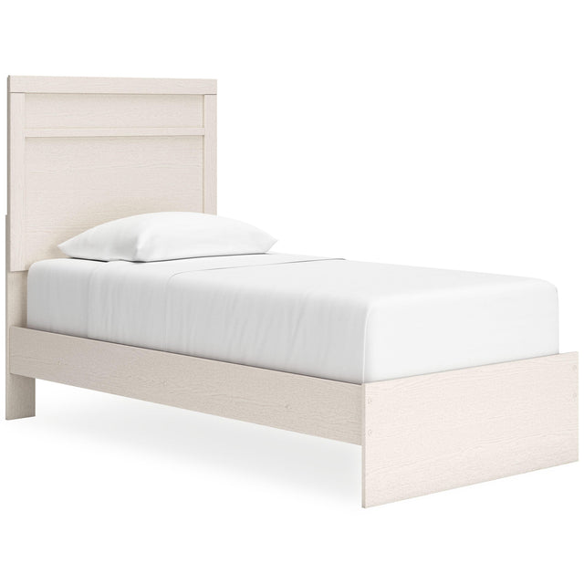 Ashley Stelsie - White - Twin Panel Bed