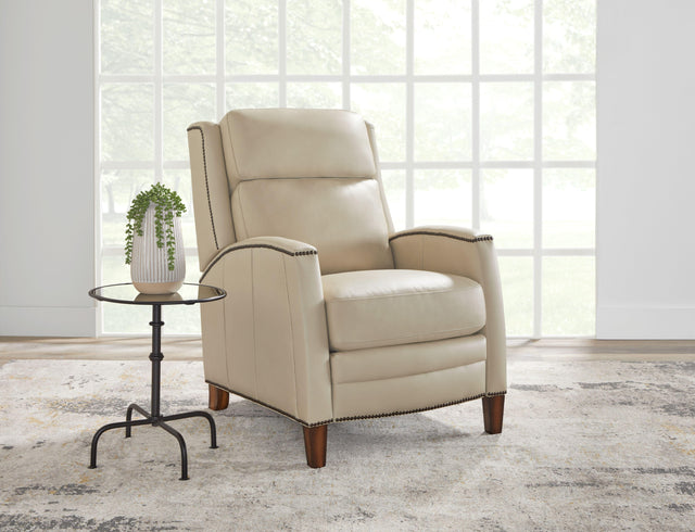 Parker House Vermont - Power High Leg Recliner - Pearl Glow