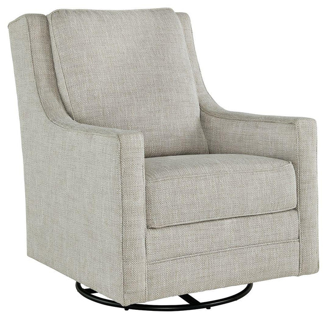 Ashley Kambria Swivel Glider Accent Chair - Fog