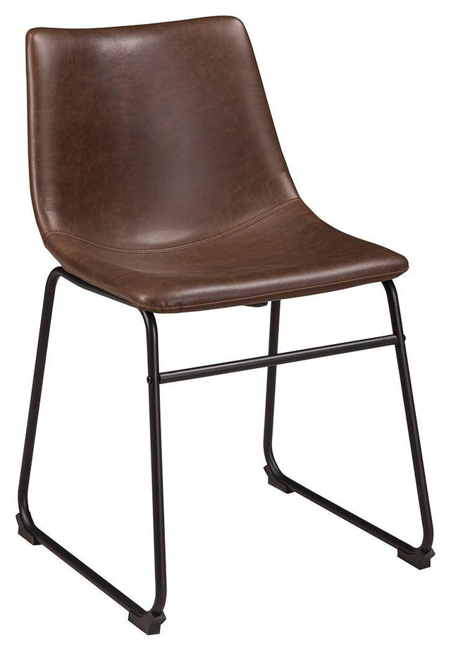 Ashley Centiar Dining UPH Side Chair (2/CN) - Brown