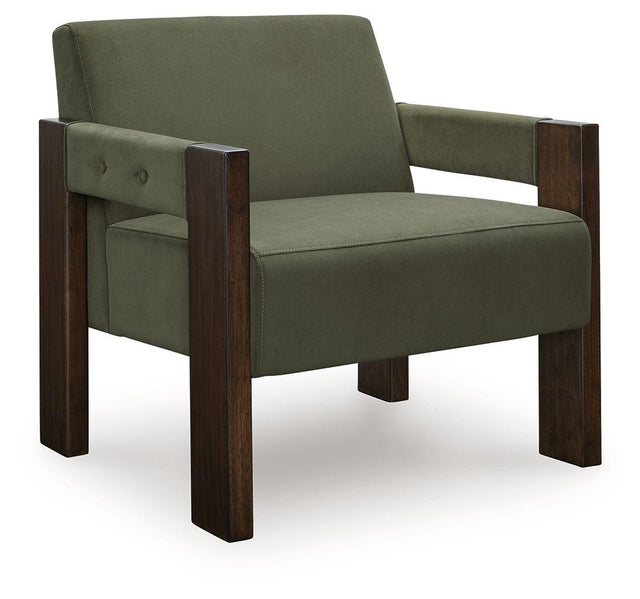 Ashley Adlanlock Accent Chair - Olive