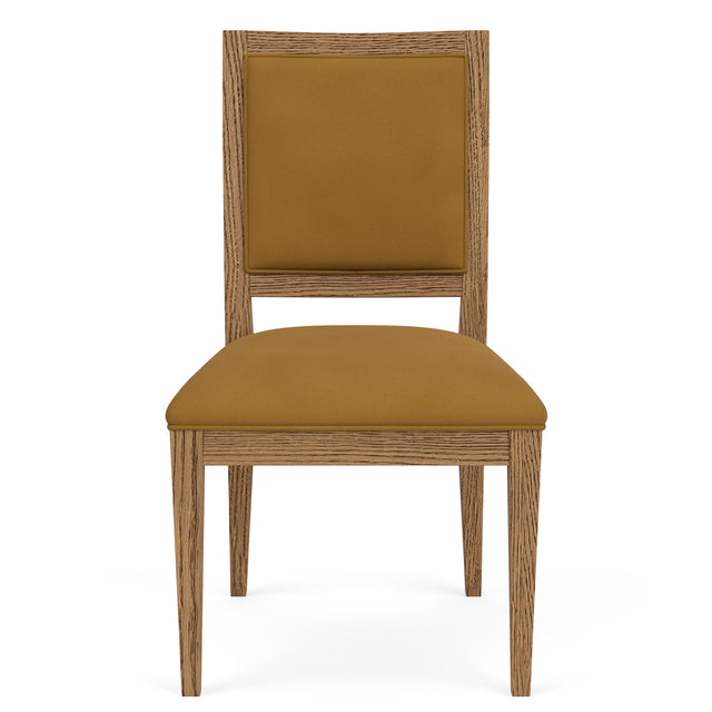 Riverside Furniture Halbrooke - Upholstered Back Side Chair (Set of 2) - Light Brown