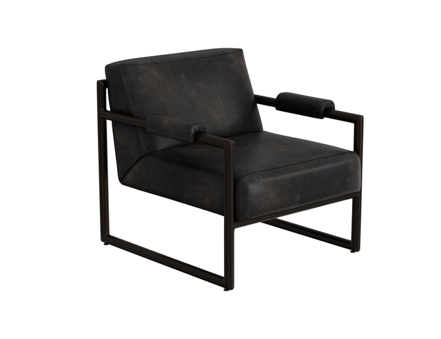 International Furniture Direct Galena - Armchair - Black
