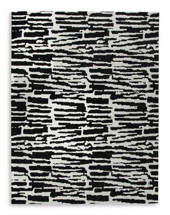 Ashley Bramshaw Large Rug - Black/Ivory