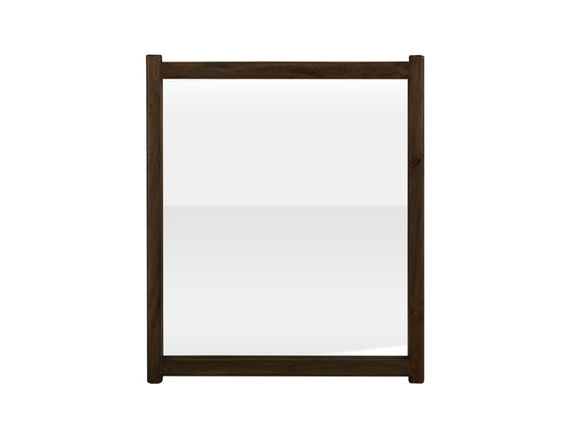 International Furniture Direct Black Merida - Mirror - Ink Black