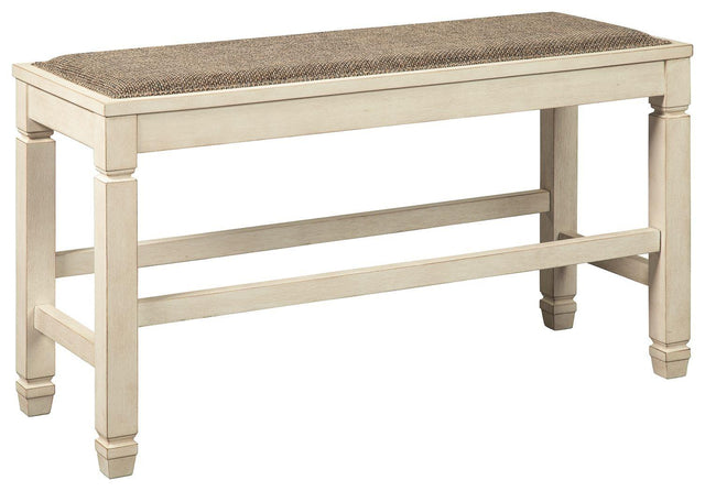 Ashley Bolanburg DBL Counter UPH Bench (1/CN) - Two-tone