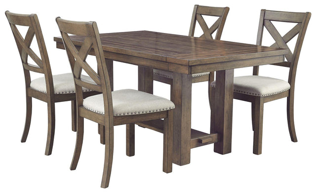 Ashley Moriville RECT Dining Room EXT Table - Grayish Brown