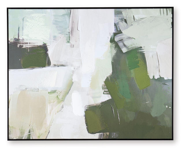 Ashley Vinick Wall Art - Green/Gray/White
