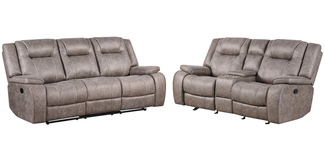 Parker House Blake - Manual Reclining Sofa And Loveseat - Desert Taupe