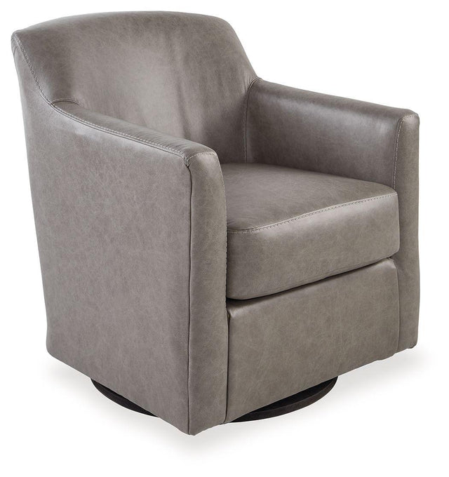 Ashley Bradney Swivel Accent Chair - Fossil