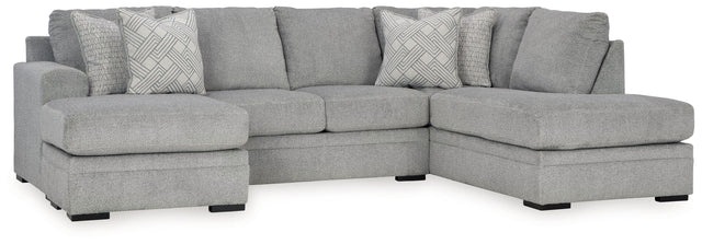 Ashley Casselbury - Cement - 2-Piece Sectional With Raf Corner Chaise