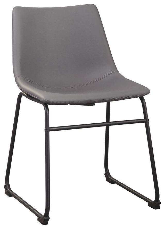 Ashley Centiar Dining UPH Side Chair (2/CN) - Gray