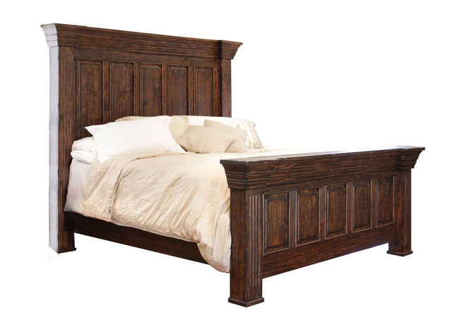 International Furniture Direct Terra - California King Bed - Dark Brown