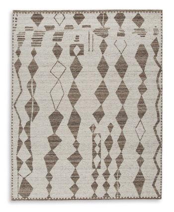 Ashley Brettler Large Rug - Beige/Brown
