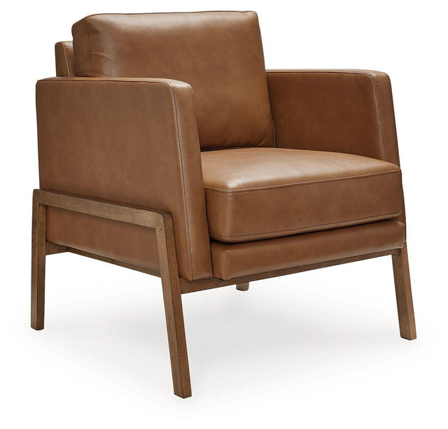 Ashley Numund Accent Chair - Caramel
