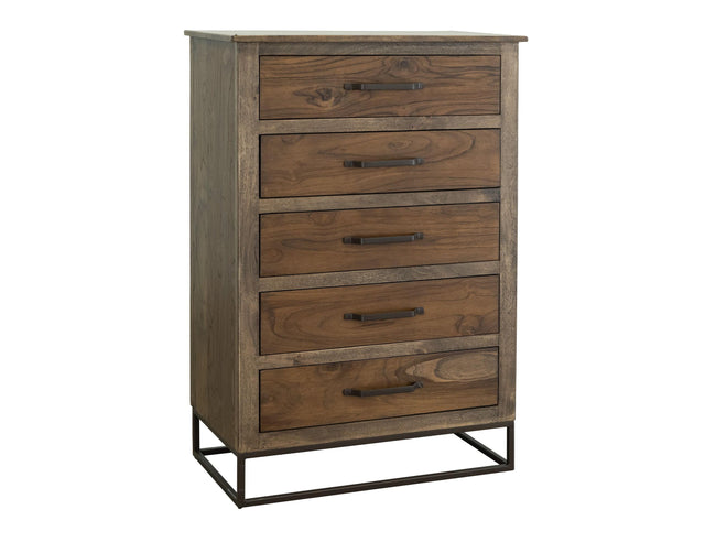 International Furniture Direct Natural Teca - Chest - Brown
