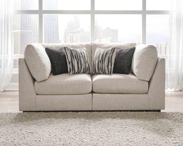 Ashley Kellway - Bisque - Loveseat 2 Pc Sectional