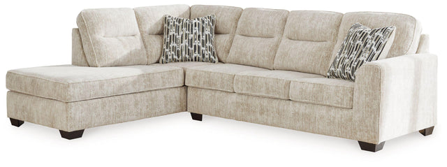 Ashley Lonoke - Parchment - 2-Piece Sectional With Laf Corner Chaise