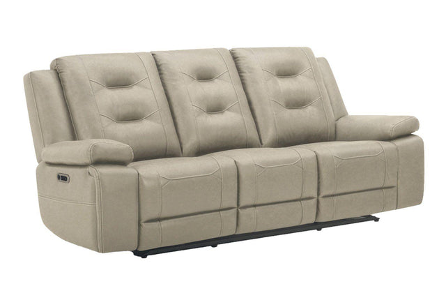 Parker House Caldwell - Power Reclining Sofa - Tahoe Fog