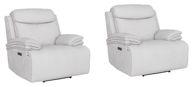 Parker House Alpine - Power Zero Gravity Recliner (Set of 2) - Snow