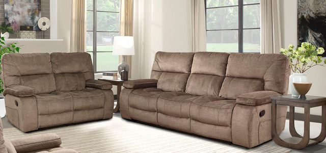 Parker House Chapman - Manual Reclining Sofa And Loveseat - Kona