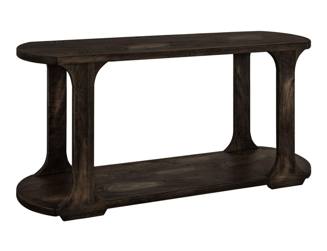 International Furniture Direct Black Balam - Sofa Table - Oil Black