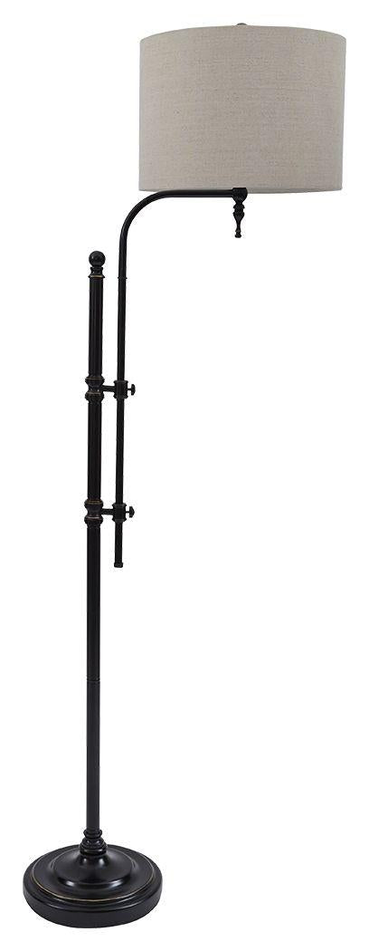 Ashley Anemoon Metal Floor Lamp (1/CN) - Black