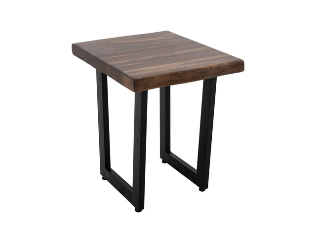 International Furniture Direct Riverwood - Chairside Table - Brown