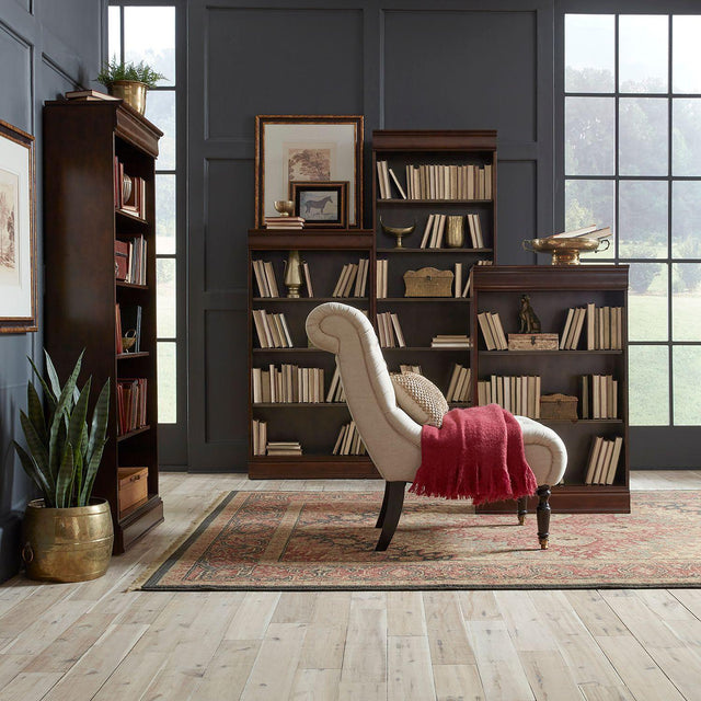 Liberty Furniture Brayton Manor - Stepped Bookcase Wall - Brown