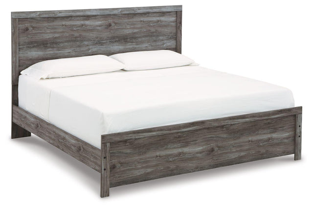 Ashley Bronyan - Dark Gray - King Panel Bed