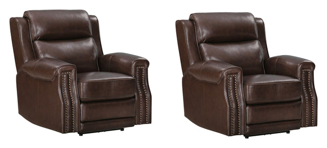 Parker House Hensley - Power Recliner (Set of 2) - Smooth Espresso