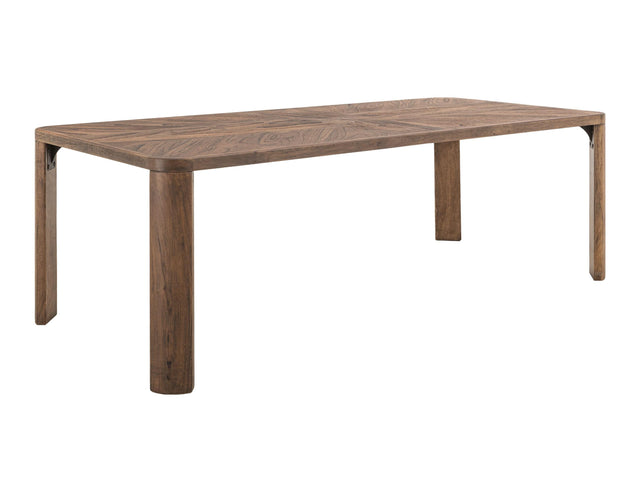International Furniture Direct Balam - Table - Almond / Barrel Brown
