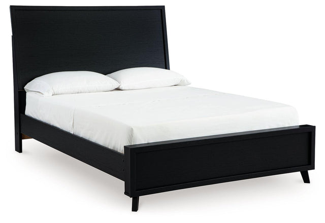 Ashley Danziar - Black - Full Panel Bed