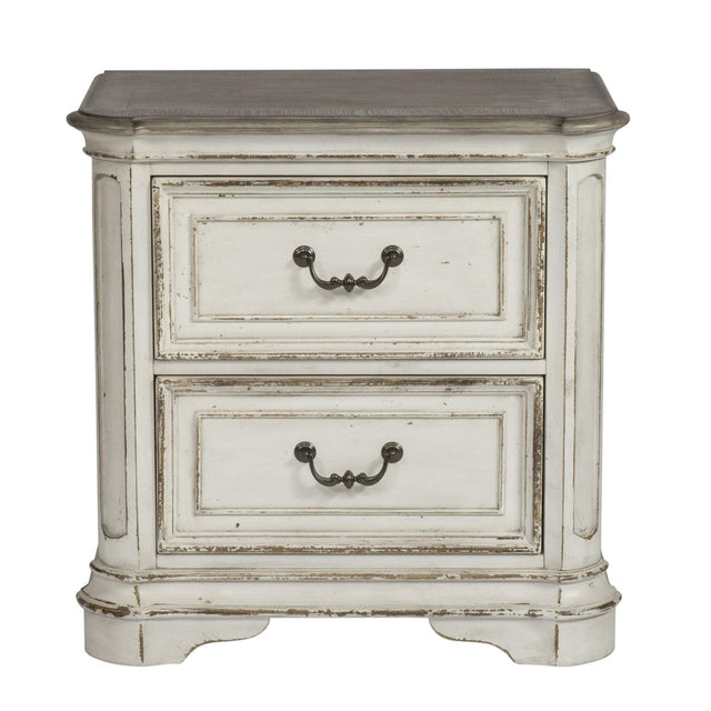 Liberty Furniture Magnolia Manor - 2 Drawer Nightstand - White