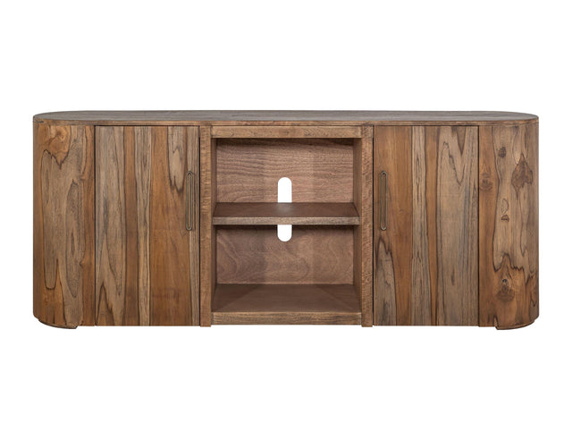 International Furniture Direct Balam - TV Stand - Brown