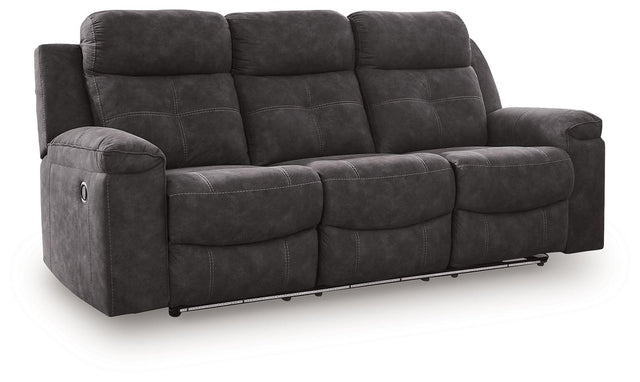 Ashley Brysonview Reclining Sofa - Charcoal