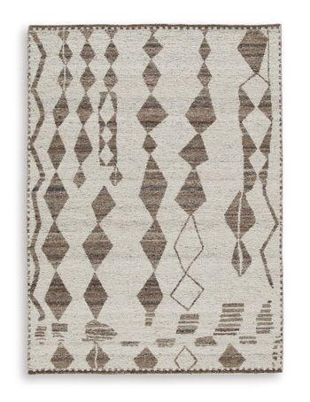 Ashley Brettler Medium Rug - Beige/Brown