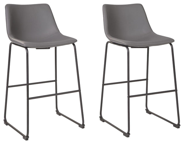Ashley Centiar Tall UPH Barstool (2/CN) - Gray