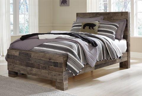 Ashley Derekson - Multi Gray - Full Panel Bed