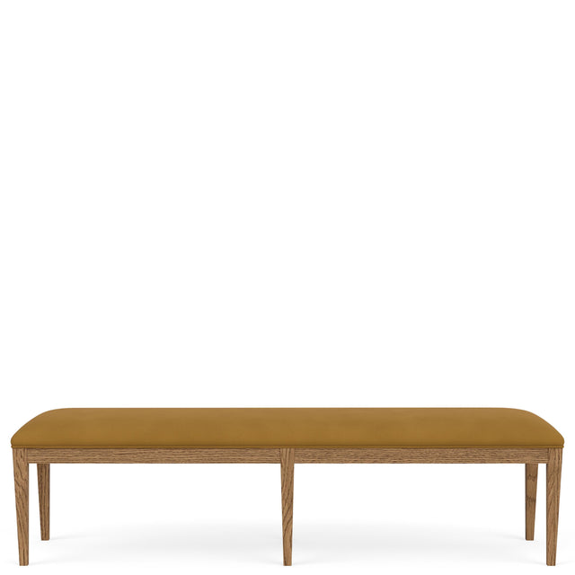 Riverside Furniture Halbrooke - Upholstered Dining Bench - Light Brown