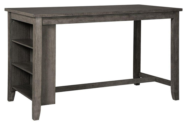 Ashley Caitbrook RECT Dining Room Counter Table - Gray