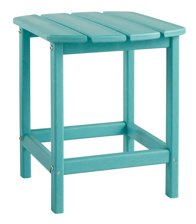 Ashley Sundown Treasure Rectangular End Table - Turquoise