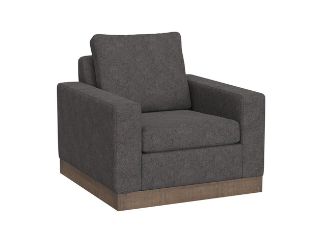 International Furniture Direct Georgia - Armchair - Iron Gray